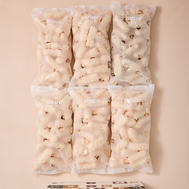 강릉몰,찹쌀 강정세트 2kg (찹쌀·쑥) 국내산 한과 유과 추석 명절 선물세트