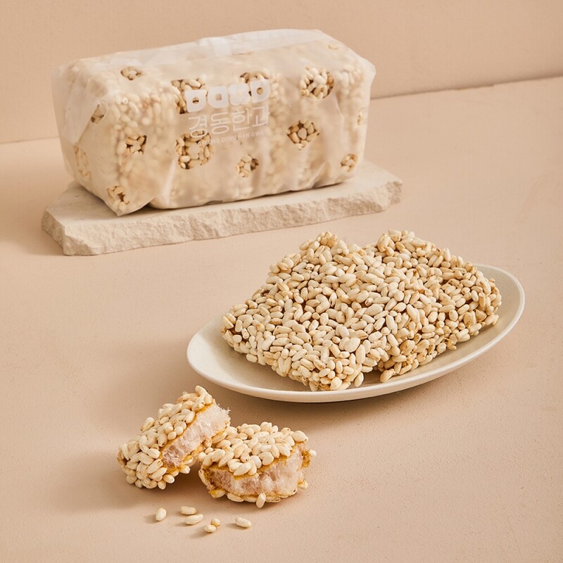 찹쌀 통밥 350g 국내산 한과 과줄 튀밥