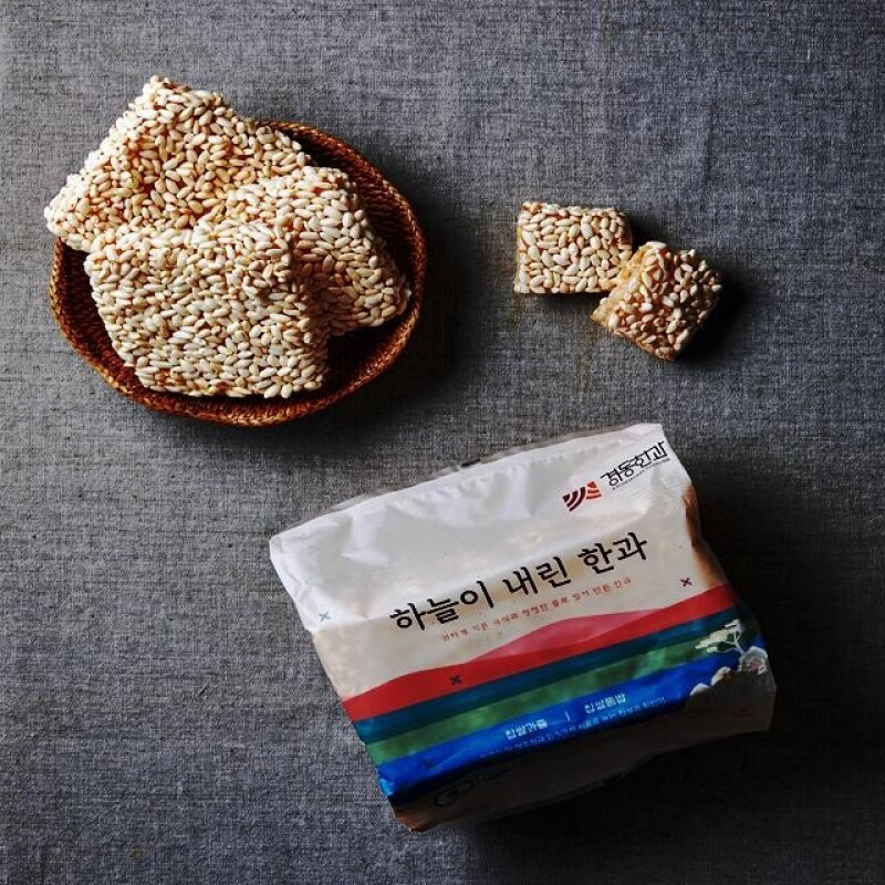 강원더몰,찹쌀 통밥 350g 국내산 한과 과줄 튀밥