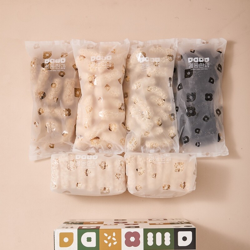 강원더몰,찹쌀 모듬세트 2kg (과줄+강정 4종)