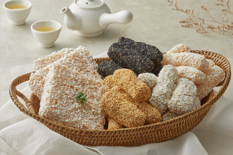 강원더몰,찹쌀 모듬세트 2kg (과줄+강정 4종)
