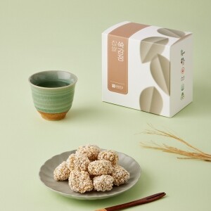 찹쌀 오리지널 큐브 쑥 강정 100g