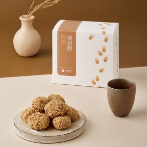 찹쌀 오리지널 큐브 참깨 강정 100g