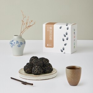 찹쌀 오리지널 큐브 흑임자 강정 100g