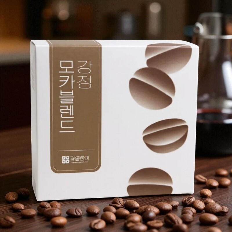 강원더몰,모카 블렌드 큐브 강정 100g
