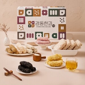 어른의 한과 담백한 날 세트 1kg (과줄+강정 6종)